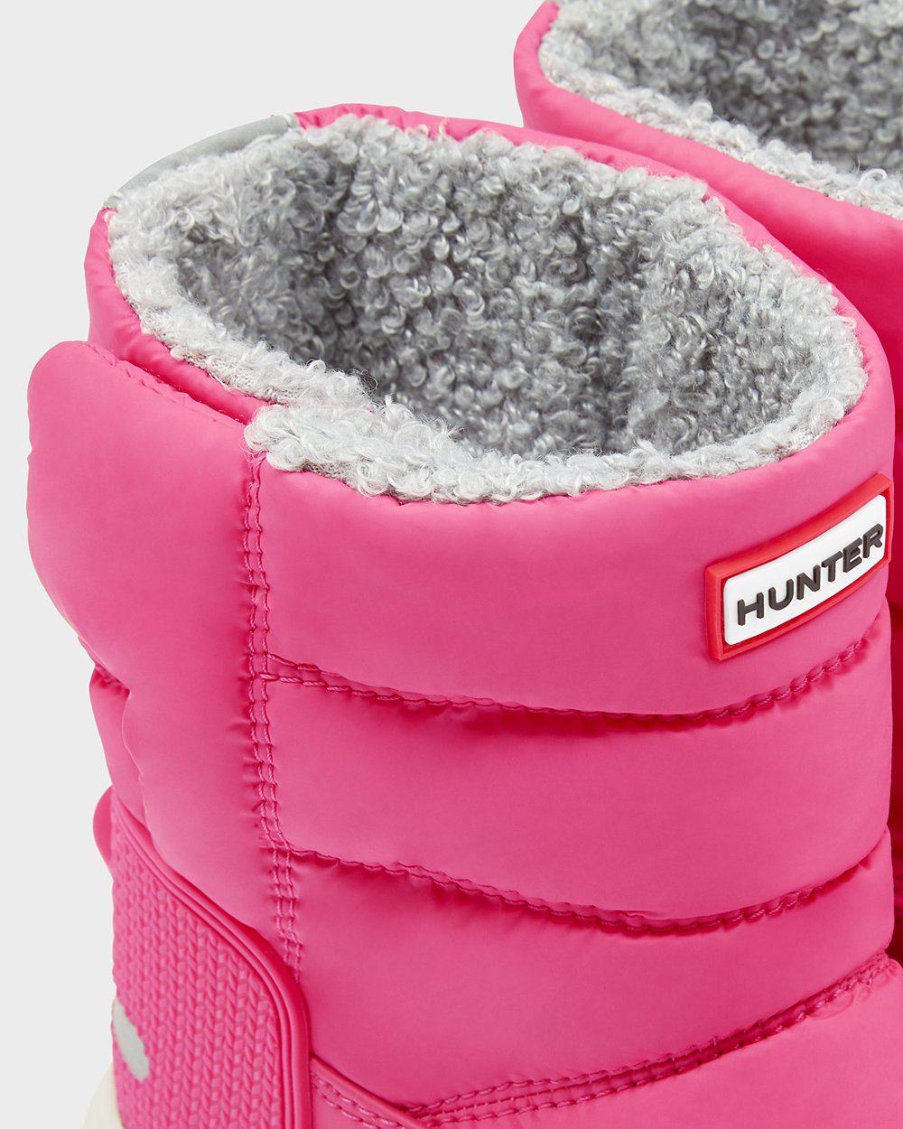 Botas De Nieve Hunter Niños Original Big Insulated - Rosas Claro - Argentina 2309PEVDT